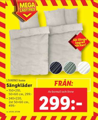 LIVARNO home Sängkläder