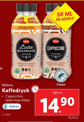 MILBONA Kaffedryck