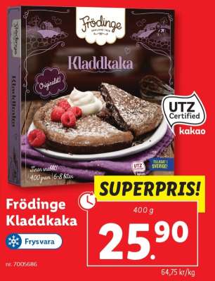 Frödinge kladdkaka