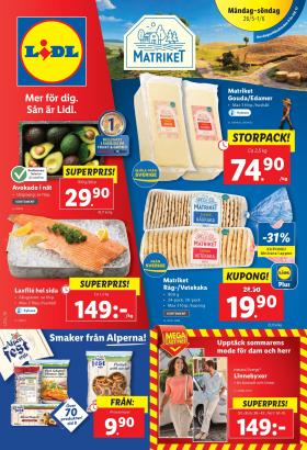 Lidl - ERBJUDANDEN VECKA 22