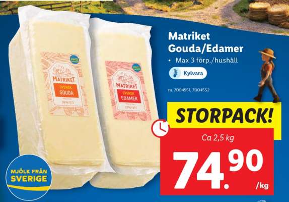 Matriket Gouda/Edamer