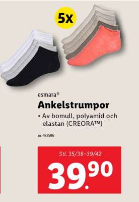 esmar Ankelstrumpor