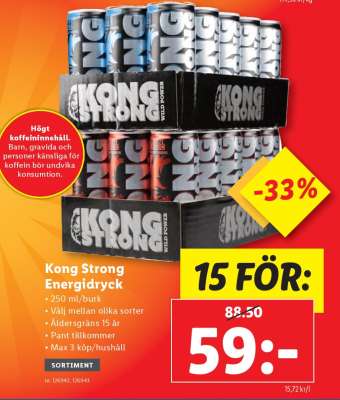 Kong Strong Energidryck