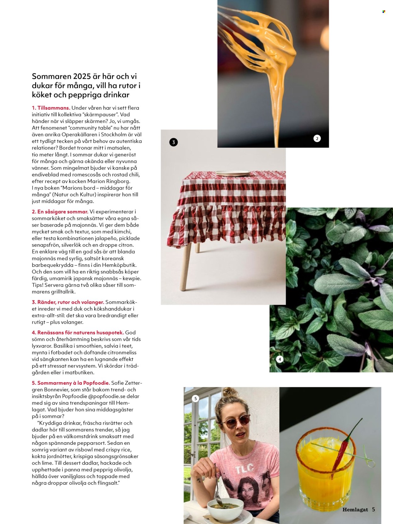 Hemköp reklamblad. Sida 5