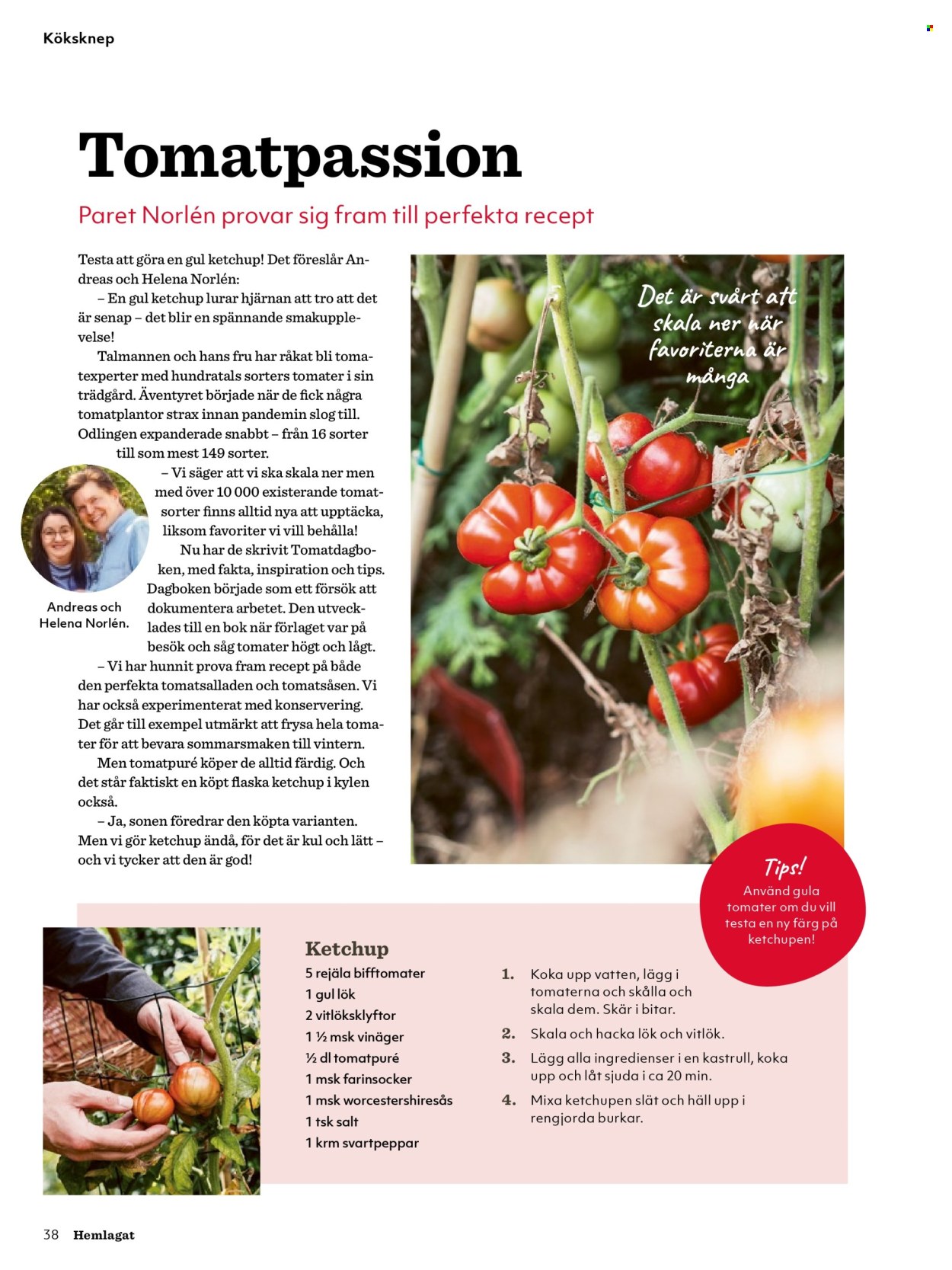 Hemköp reklamblad. Sida 38