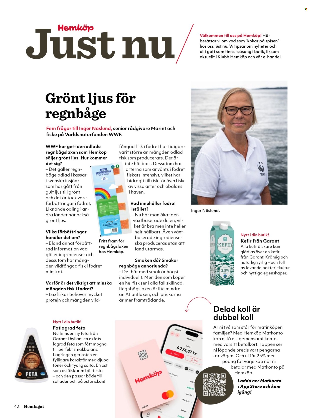 Hemköp reklamblad. Sida 42