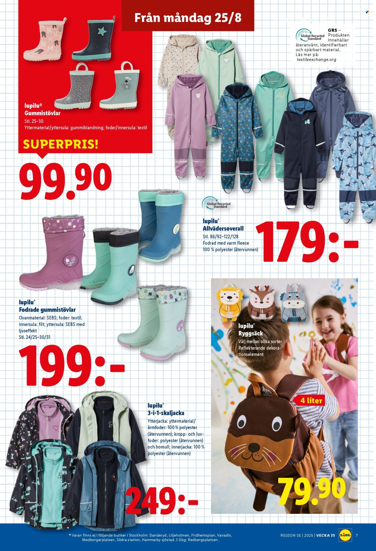 Lidl reklamblad - 11/8 2025 - 31/8 2025. Sida 7