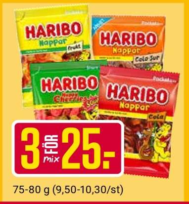 Haribo Nappar