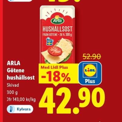 ARLA Götene hushållsost