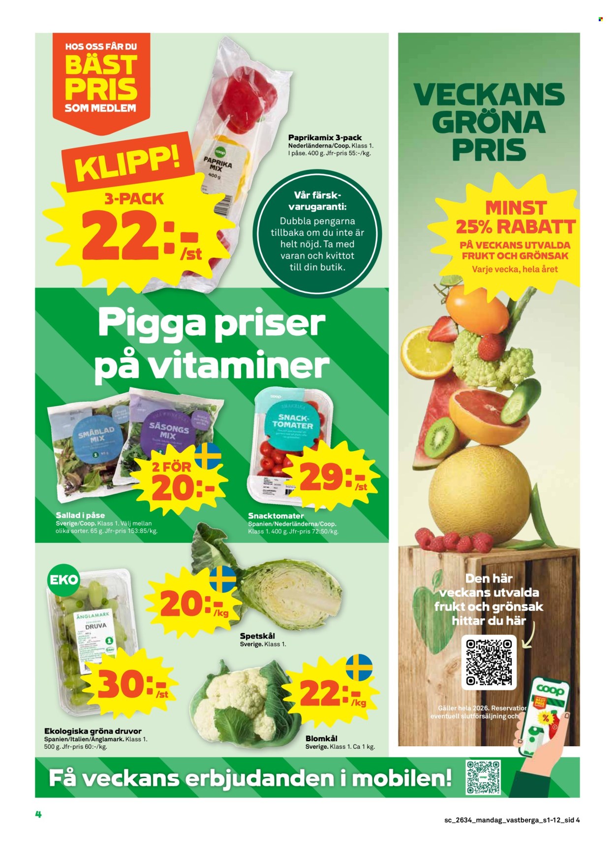 Stora Coop reklamblad - 17/8 2026 - 23/8 2026. Sida 4