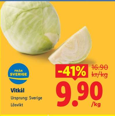 Vitkål