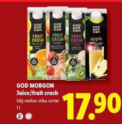 God Morgon Juice/Fruit Crush