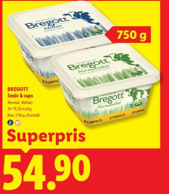 Bregott Smör & raps
