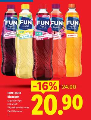 Fun Light Blandsaft
