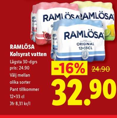 Ramlösa Kolsyrat Vatten
