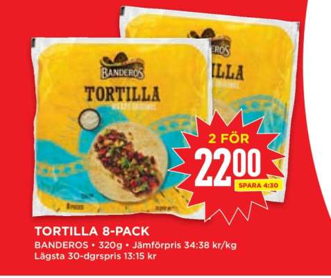 TORTILLA 8-PACK