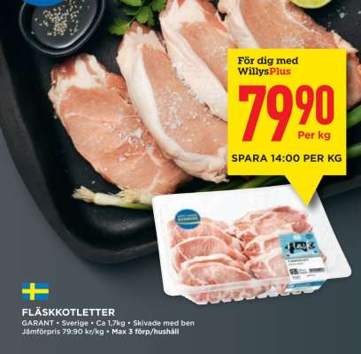 Fläskkotletter