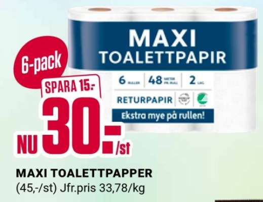 MAXI TOALETTPAPPER