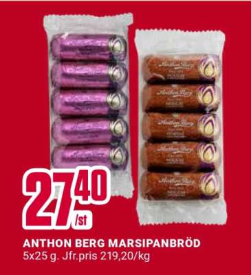 Anthon Berg Marsipanbröd