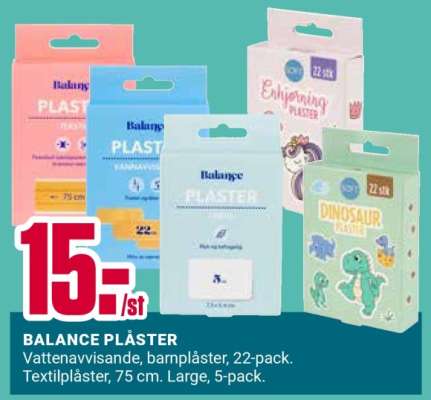 BALANCE PLÅSTER