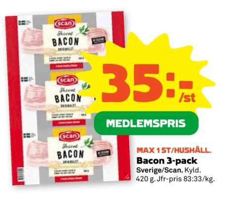 BACON 3-PACK