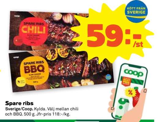 Spare ribs