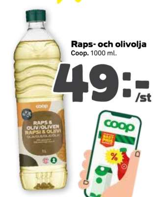 Raps- och olivolja