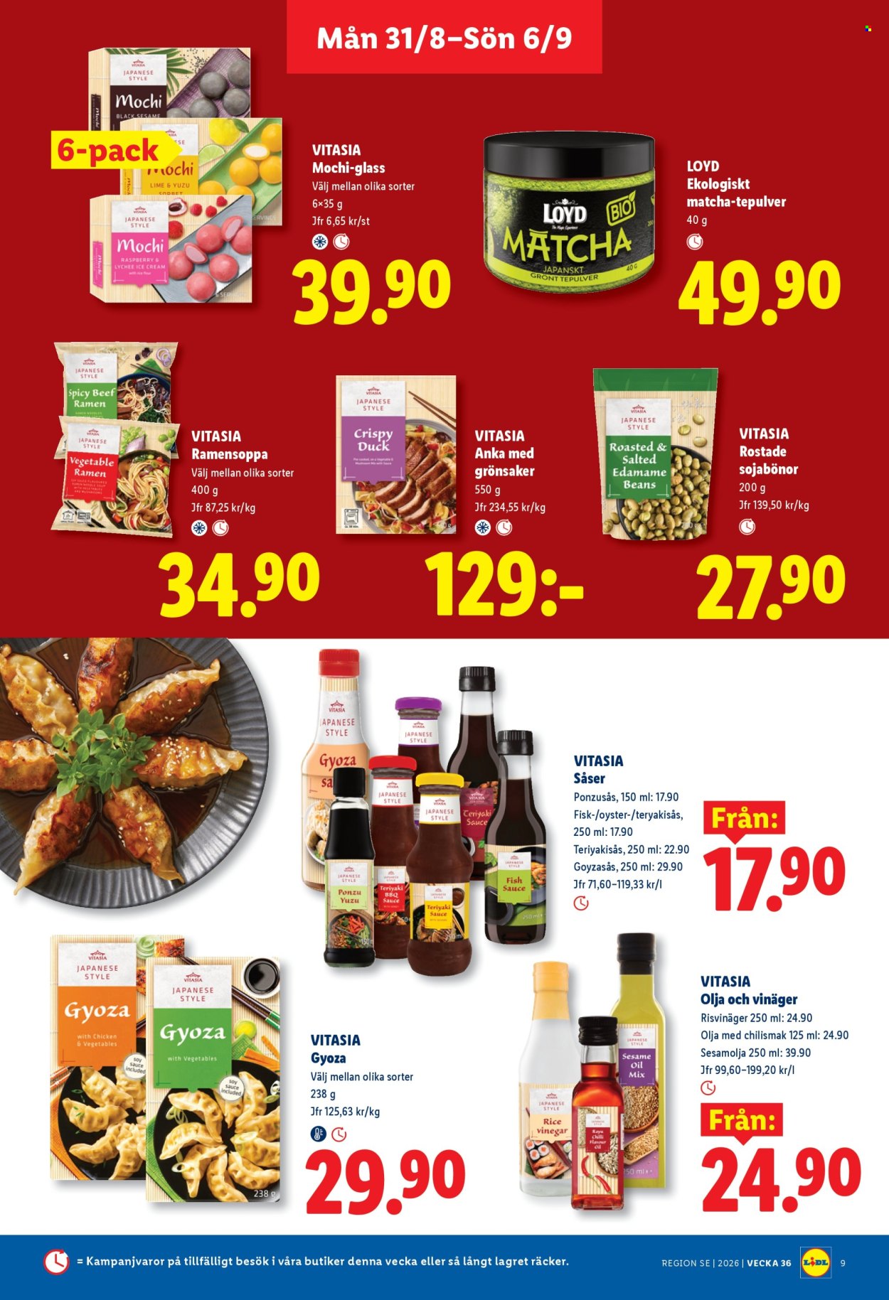 Lidl reklamblad - 31/8 2026 - 6/9 2026. Sida 9