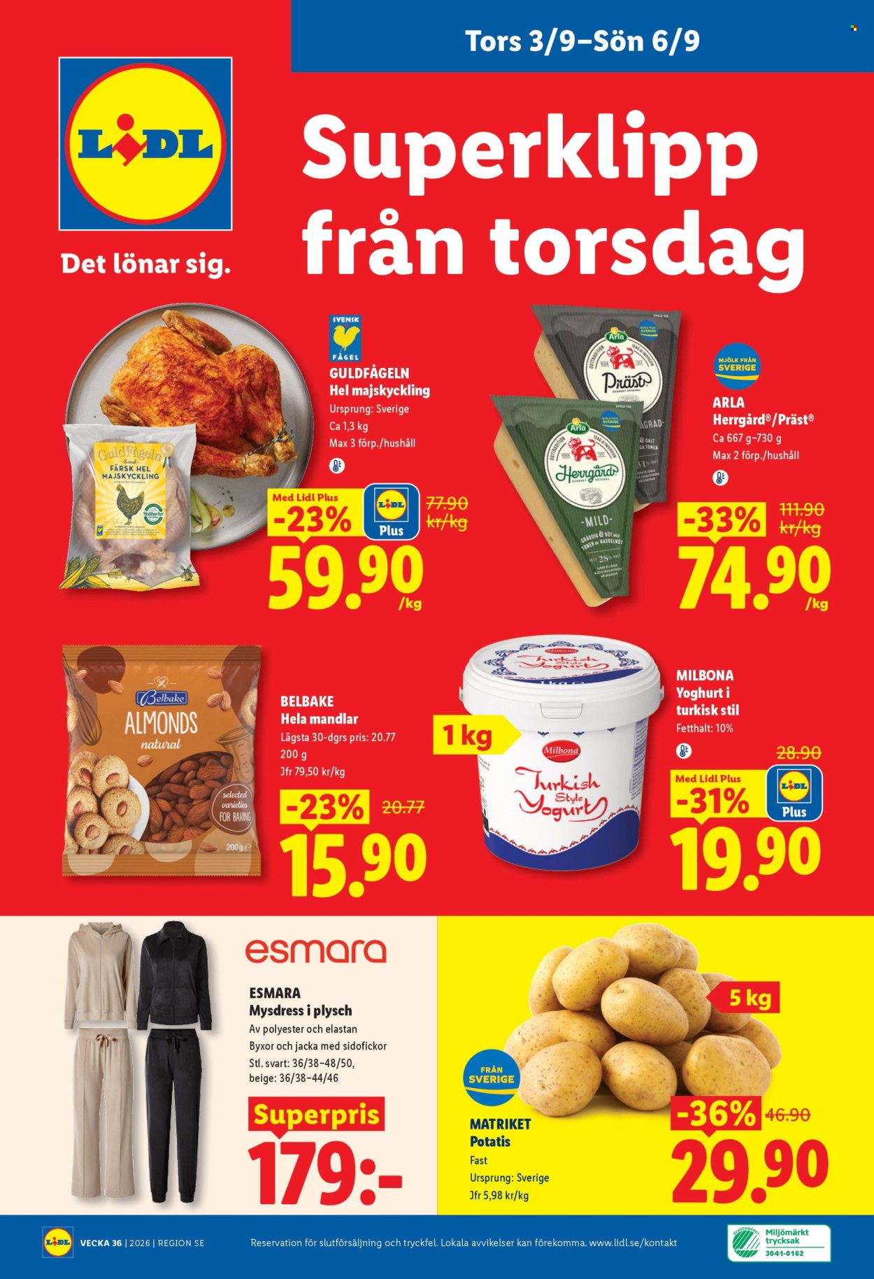 Lidl reklamblad - 31/8 2026 - 6/9 2026. Sida 28