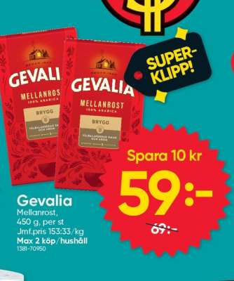 GEVALIA MELLANROST