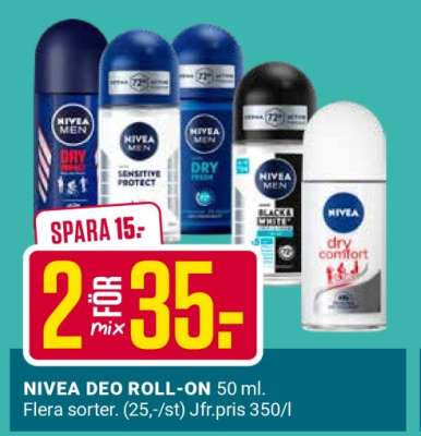 NIVEA DEO ROLL-ON