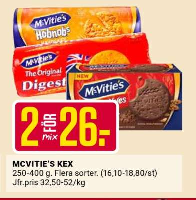 MCVITIE'S KEX
