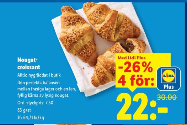 Nougat-croissant