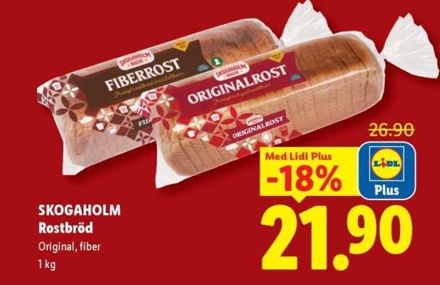 Skogaholm rostbröd