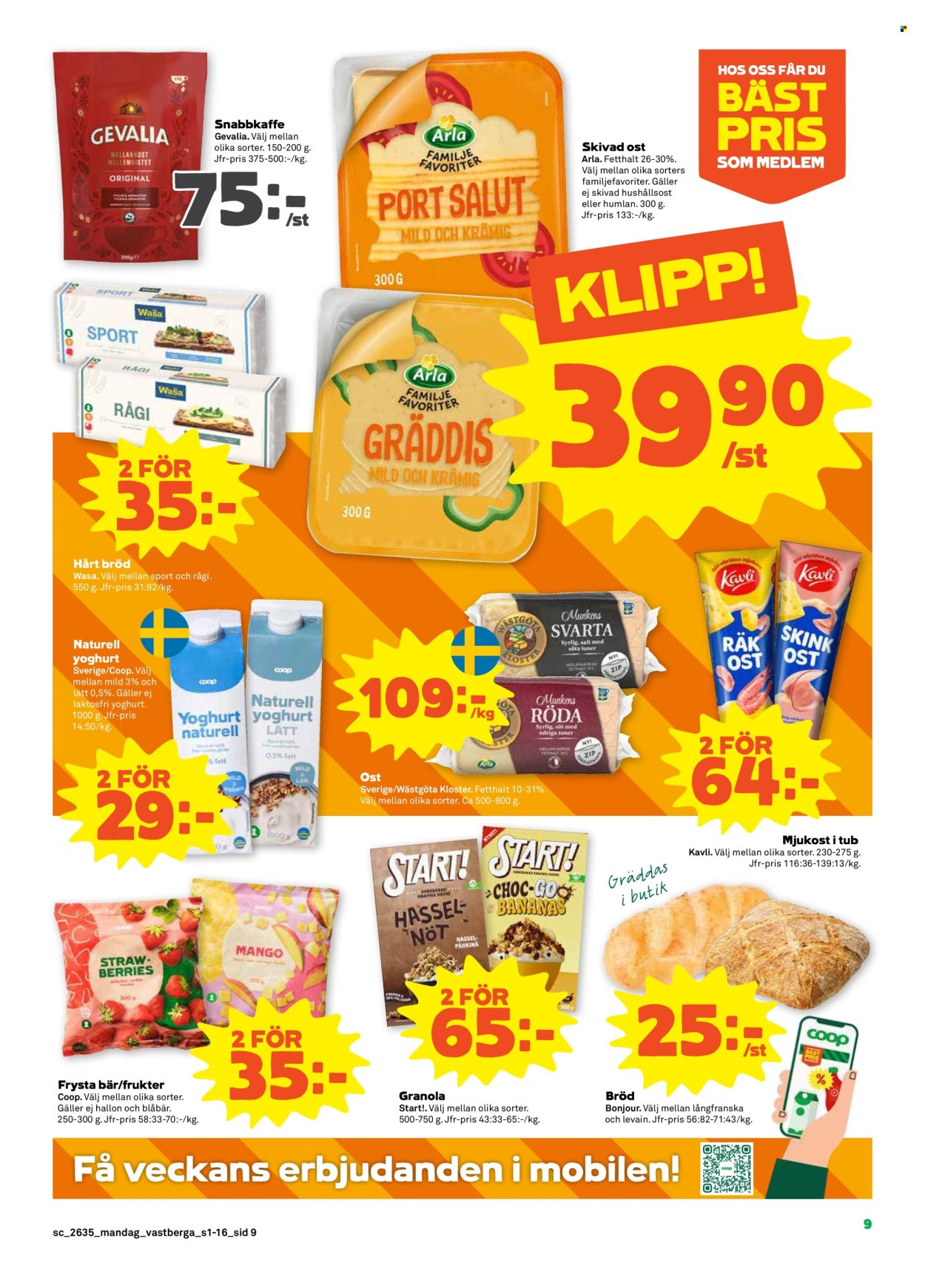 Stora Coop reklamblad - 24/8 2026 - 30/8 2026. Sida 9