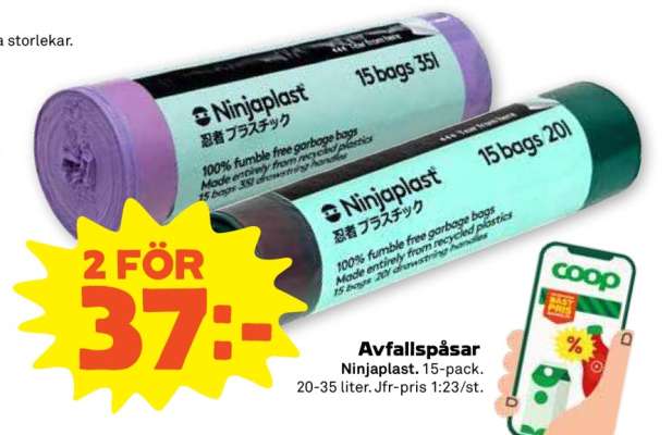 Avfallspåsar