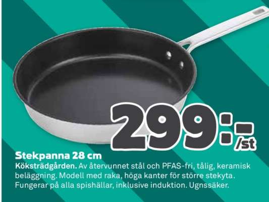 STEKPANNA 28 CM
