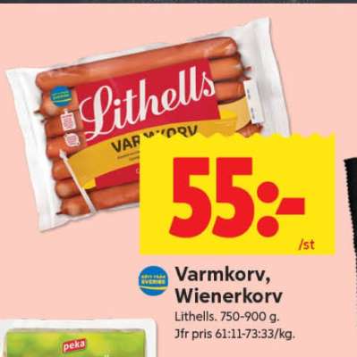 Varmkorv, Wienerkorv