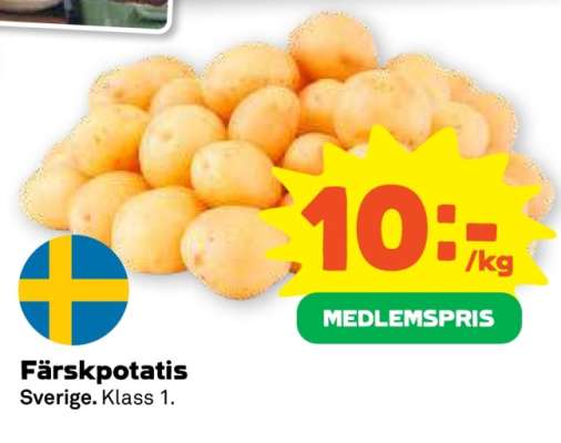 Färskpotatis