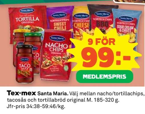 TEX-MEX Santa Maria