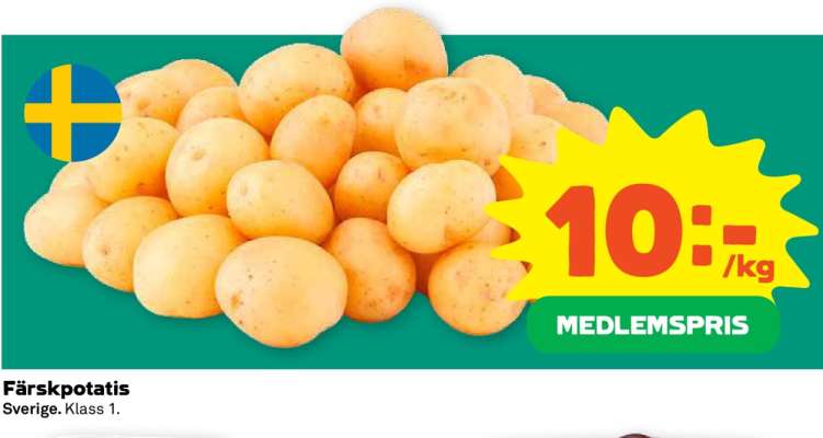 Färskpotatis
