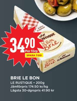 BRIE LE BON