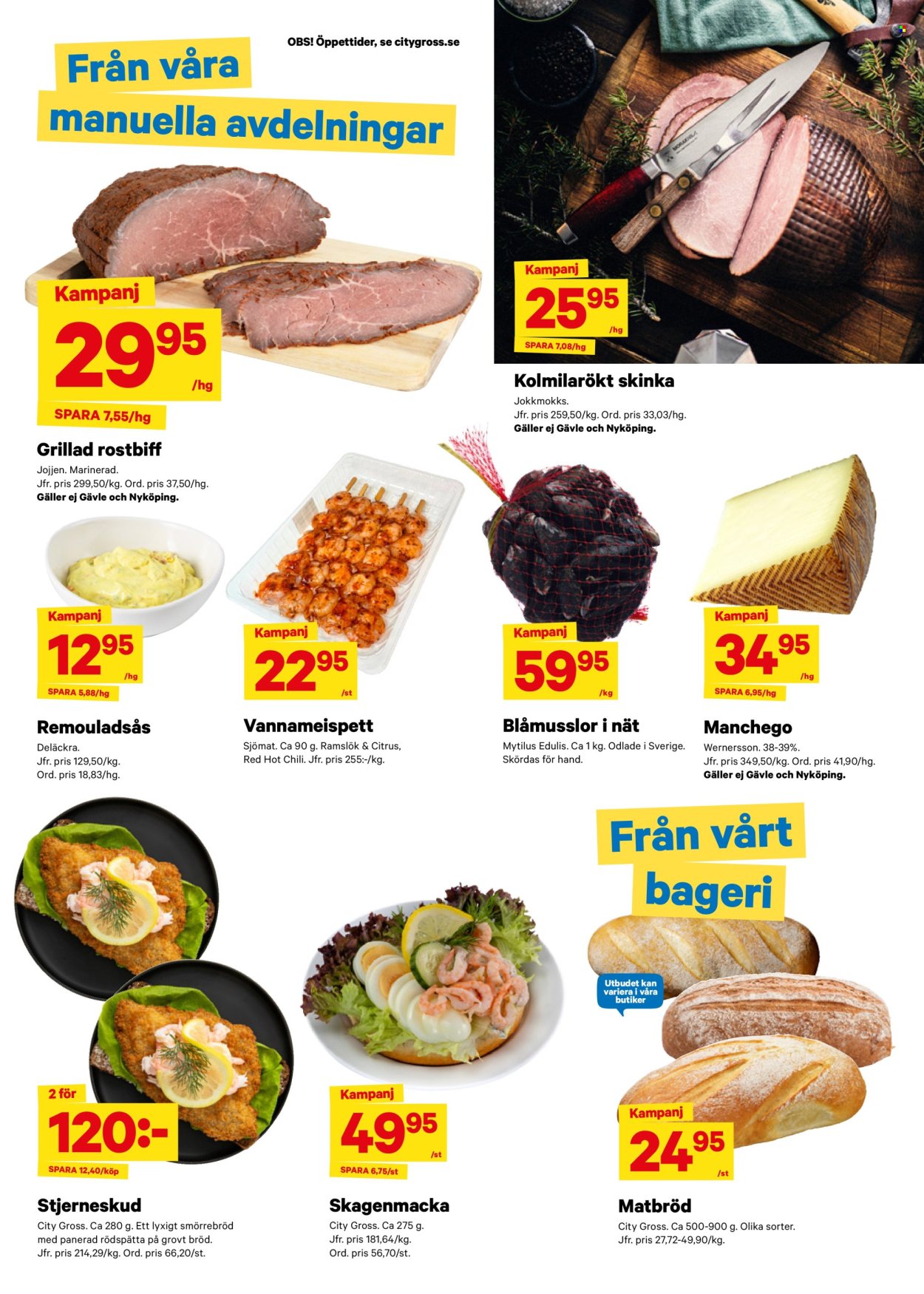 City Gross reklamblad - 31/8 2026 - 6/9 2026. Sida 9