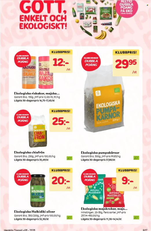 Hemköp reklamblad - 31/8 2026 - 6/9 2026. Sida 9