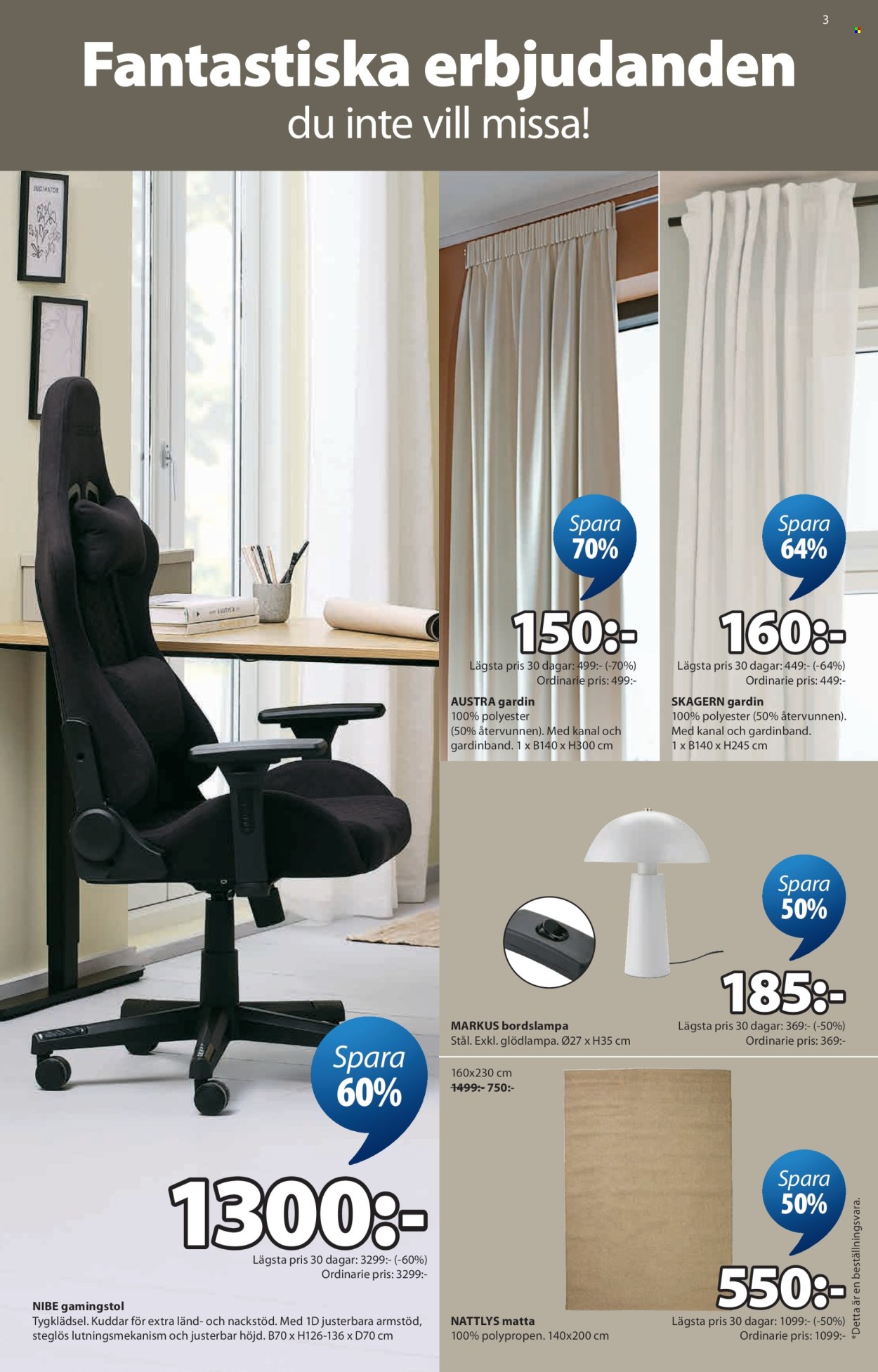 JYSK reklamblad - 7/9 2026 - 19/10 2026. Sida 3