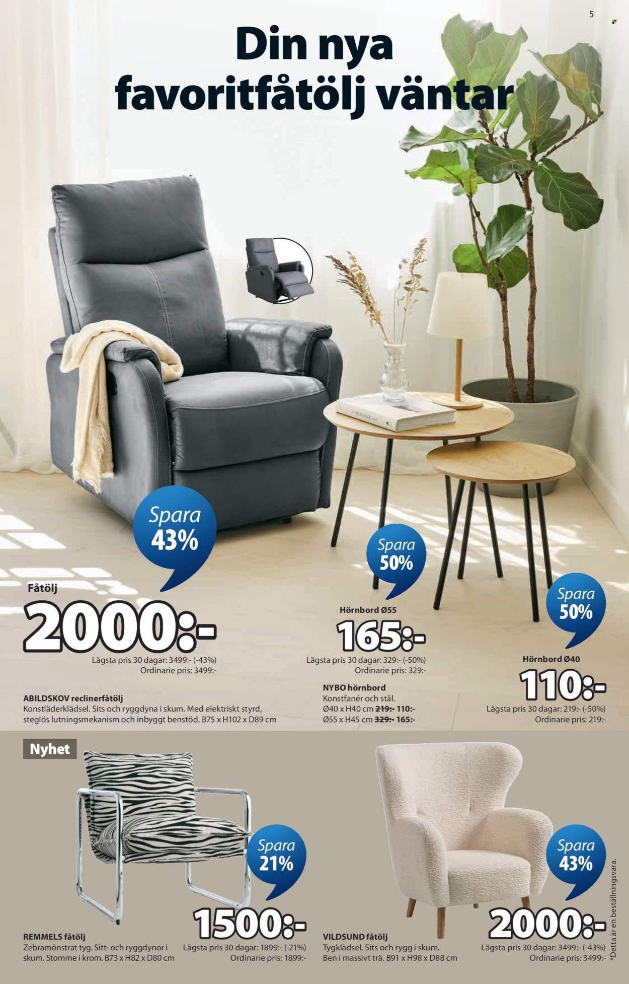 JYSK reklamblad - 7/9 2026 - 19/10 2026. Sida 5