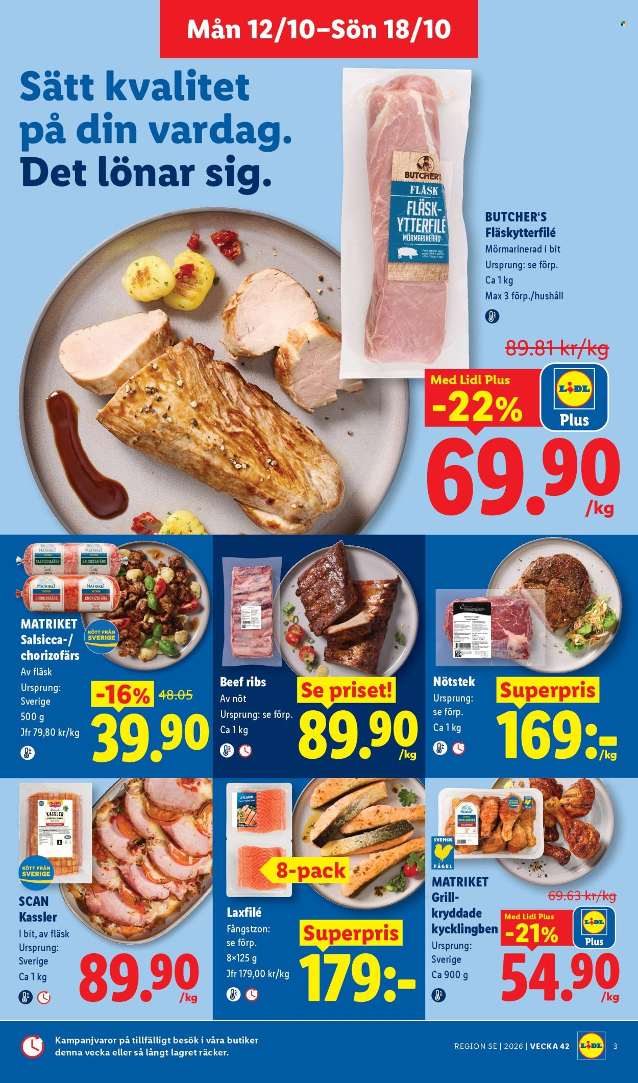 Lidl reklamblad - 12/10 2026 - 18/10 2026. Sida 4