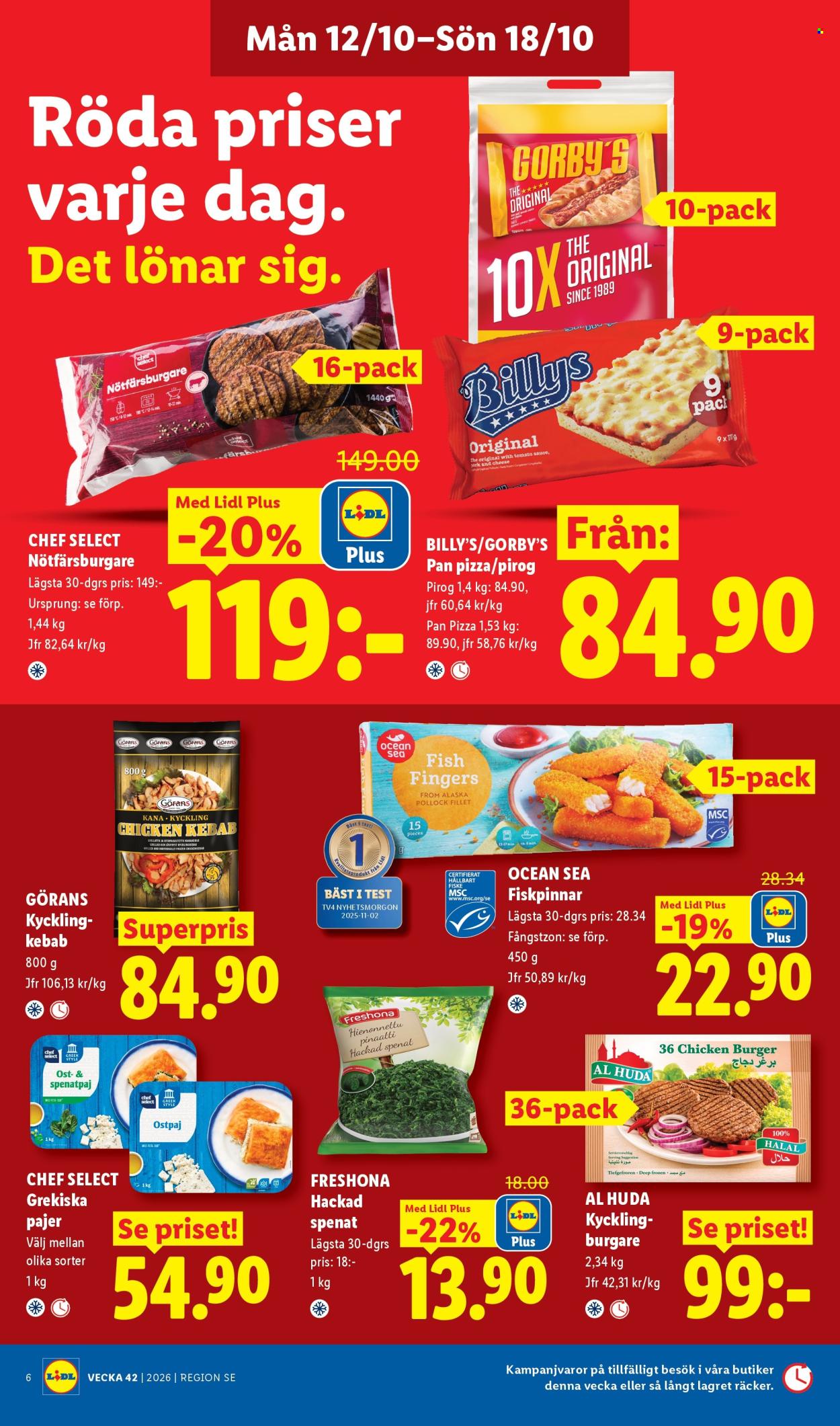 Lidl reklamblad - 12/10 2026 - 18/10 2026. Sida 7