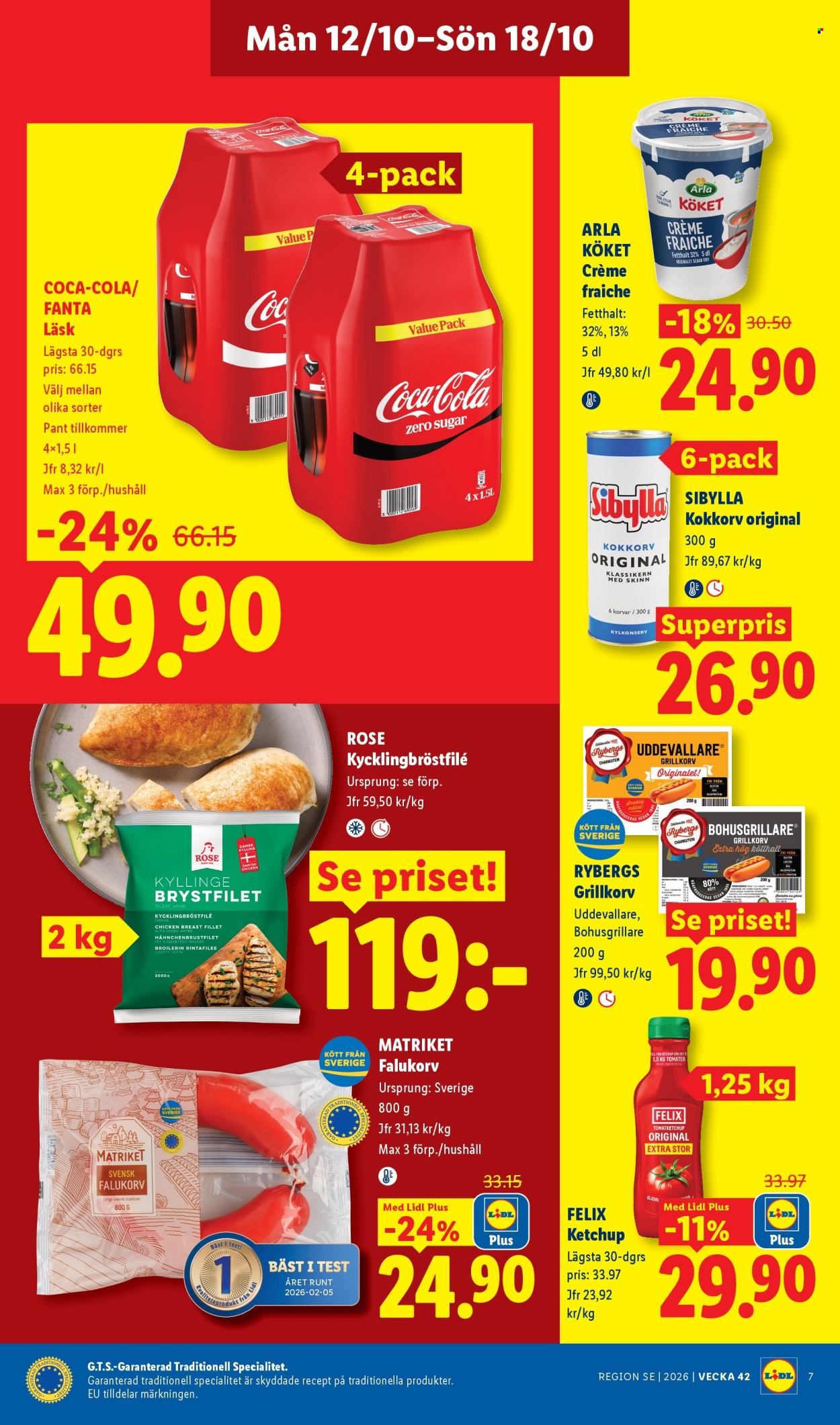 Lidl reklamblad - 12/10 2026 - 18/10 2026. Sida 8