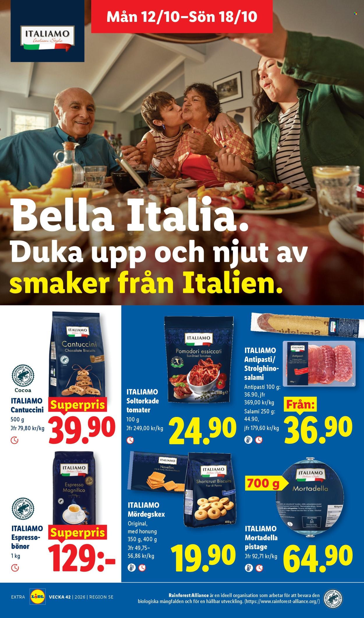 Lidl reklamblad - 12/10 2026 - 18/10 2026. Sida 14